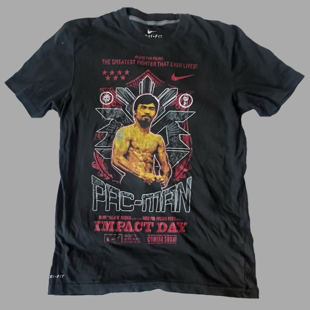Manny Pacquiao “PacMan” Nike Dri-Fit Impact Day Boxing T-Shirt